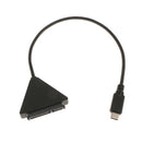 USB 3.1 to SATA III 3.0Hard Drive Adapter Cable for 2.5" 3.5" SSD/HDD Laptop