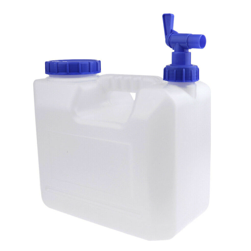 Portable 10 Litre Water Container with Spigot, Water Jerry Can Bucket for