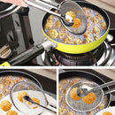 3x Multi-functional Filter Spoon With Clip Kitchen Oil-Frying Salad BBQ Filter