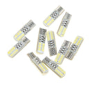 10pcs T10 W5W 24SMD 3014 LED Silica Tail Lights Brake Stop Rear Lamp