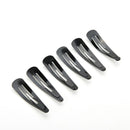 100 Pcs Girls Kids Hair Snap Clips Black Metal BB Hairclip Accessories 5cm  Z