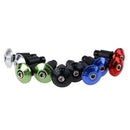7/8 " 22mm Manopole Manubrio Moto Tappo Montaggio Morsetto Universale Nero 3C