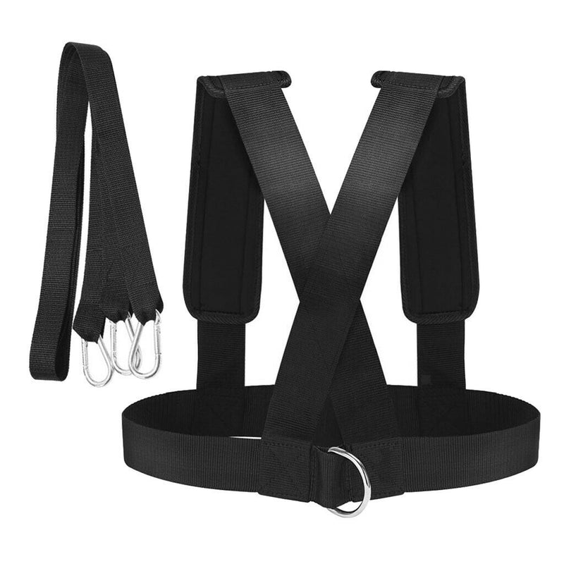 Sled Harness Fitness Resistance Training Workout Strap Speed Exercise Shoulder