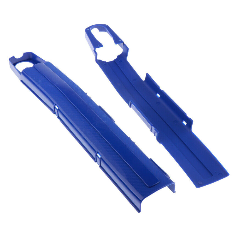 Polisport Swingarm Panel Protectors Kit For KLX250 2008-18 Motorcycle Blue