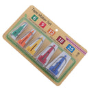 5Pcs/Set Size Fabric Bias Tape Maker Tools Handmade Craft Sewing DIY Ac Gw
