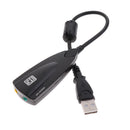 USB 2.0 7.1Channel Audio Surround Sound Card Adapter for Laptop /Headphone