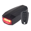 Bicycle Rear Light USB Charging Wireless RC MTB Bike Horn Alarm Tail Lamp