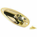 3 Colors Guitar Parts Boat Output Jack Plate & Socket Gift Guitar For Elect T1G0