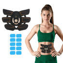 Abs Stimulator Toning Belt Gym Abdominal Muscle Trainer Fitness Toner 10 Gel Pad