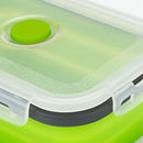 4Pcs Set Foldable Silicone Food Lunch Box Fruit Salad Storage Food Box Cont L2P7