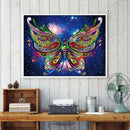 5D DIY Special Shaped Diamond Painting Butterfly Cross Stitch Embroidery