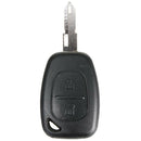 2 Button Remote Control Key Case Battery Replacement Kit For Vauxhall Vivar V9J3