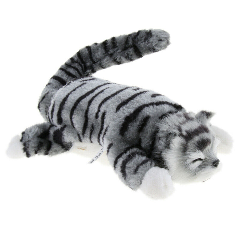 Cuddly Electronic Cat Interactive Plush Animal Robot Toys Electric Robotic Pet -