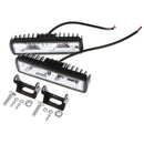 2x 48W 6inch Car Driving Fog Lamp 16LED Bulb Spot Beam Bar Off Road Work Lig_