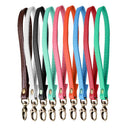 8pcs PU Leather Wrist Strap Wristlet Purse Coin Bag Keys Replacement