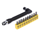 10 in 1 Socket Screwdriver Set Precision L-shaped Angle Head