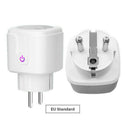 Smart WiFi Socket EU Plug 16A Power Monitor Tuya Outlet Alexa Google Home IF Hn
