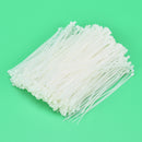 600PCS White Nylon Cable Wire Zip Ties Self-locking Nylon Tie  With 3*120mm NME