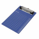 Pad Clip Holder Folder Plastic Clipboard Blue PurpleÃ‚Â for paper A6 I7R9