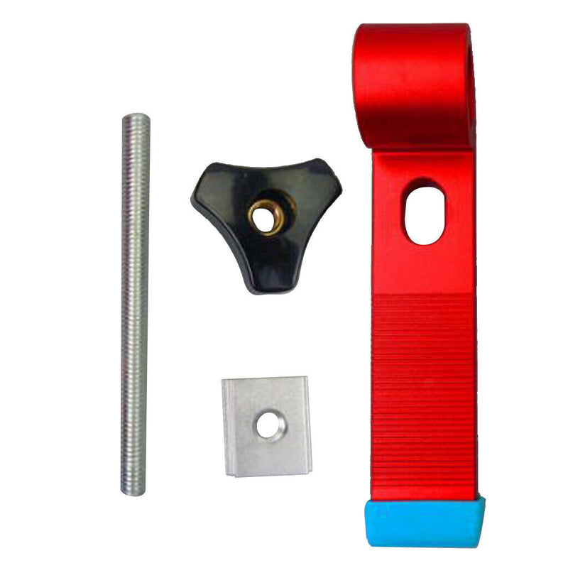 2x 90Deg Angle Wide Seat Square Edge Ruler Woodworking Joint Block Clamp