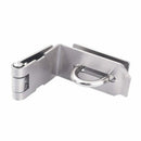90 Degree Door Buckle With Lock Corner Door Latch Stainless Steel Anti Theft