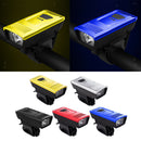 Bicycle Headlight Battery Torch Lantern USB Rechargeable LED Flashlight