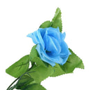 2.5m Artificial Rose Garland Silk Flower Vine Ivy Home Wedding Garden Decor T4B5