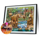 5D DIY Full Drill Diamond Painting Animal Cross Stitch Embroidery (C1121)