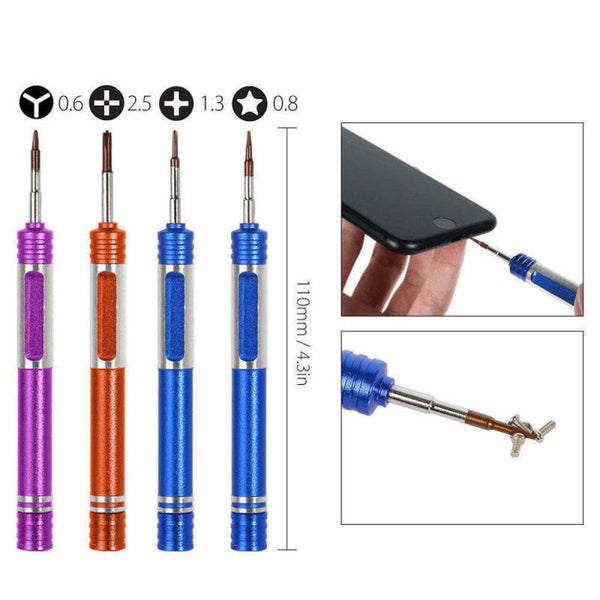 9 in 1 Tools Repair Mobile Cell phone PC Screwdriver Kit set pentalobe New XGV