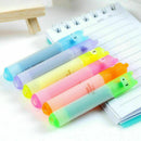6x/set FLUORESCENT HIGHLIGHTER MARKER PENS Assorted / Office School-Pack Co V2Q0