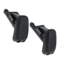 Pair Replacement 2 Holes Windshield Wiper Washer Spray Nozzle For BMW E90 E60