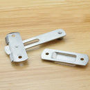 Slide Safety Gate Latches Door Lock, Stainless Steel Sturdy Bolt Latch/Lock for