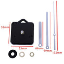 Quartz Wall Clock Movement Diy Clock Mechanism Parts Classic Hanging White