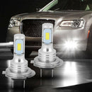 H7 LED Headlight Bulbs Conversion Kit Hi/Lo Beam 80W 4000LM 6000K Super Bright3C