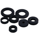 141Pcs Flat Rubber O-Ring Seal Hose Gasket Rubber Washer for Faucet Grommet D6O4