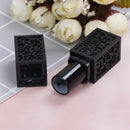 Empty cosmetic containers lipstick tube with black hollow lipstick tubes DIY  Z