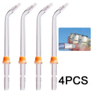 4PC - Replacement Water Flosser Tips Oral Irrigator Nozzle Attachments Polishing