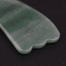 Natural Jade Guasha Board Chinese Traditional Scraping Massage Tool