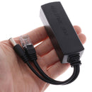 Active PoE Splitter Power Over Ethernet 48V to 12V 2.4A Compliant IEEE802.3 NFT