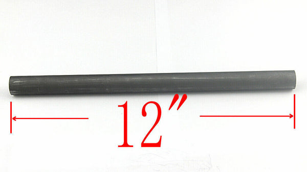 1" THICK CARBON GRAPHITE ROD 1" x 12" LONG MIXING STIRRING CARBON ROD