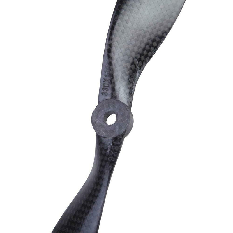 2pcs 1 Pair 1365 13X6.5 Black Carbon fiber Propeller CW/CCW Props for QuadCoptor