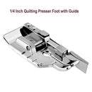Sewing Machine Presser Foot Set-1/4 Inch Quilting Foot/Adjustable Guide Sew
