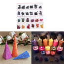24 Dye Colors for 48 gram of Wax - Candle Wax Dye - A Great Choice of Colors -