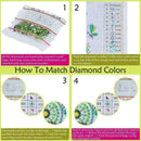 Special shape diamond painting DIY5D cross stitch set crystal animal combin I8O0