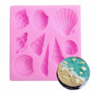 Sea Shell Seashell Silicone Cake Mold Mould Fondant Chocolate Baking Decors Pro