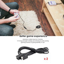 2X 10FT Extension Cable Cord for NS SNES & NES Mini Classic Controller