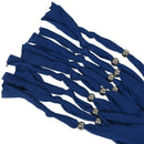 Jewelry Tassel Owl Pendant Women Shawl Scarf (Blue) C4K8