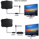300 Miles 4K 1080P Digital HDTV Indoor TV Antenna with Amplifier Signal BoosM9W5