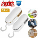 Portable Mini Heat Sealing Machine Household Plastic Bag 2 In 1-Sealer / Cutter