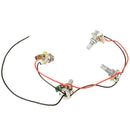 Guitar Wiring Harness Prewired Kit 2V1T1J 500K Pot For Music Lover